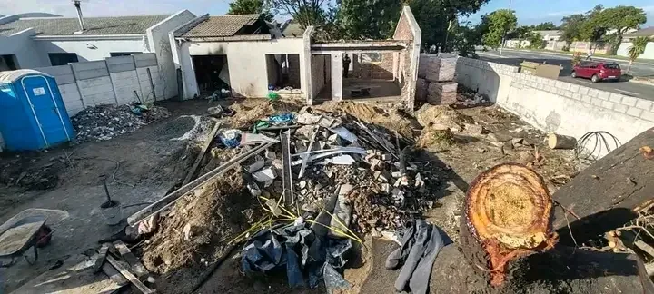 Rubble removal job in Cape Town — recent project 15