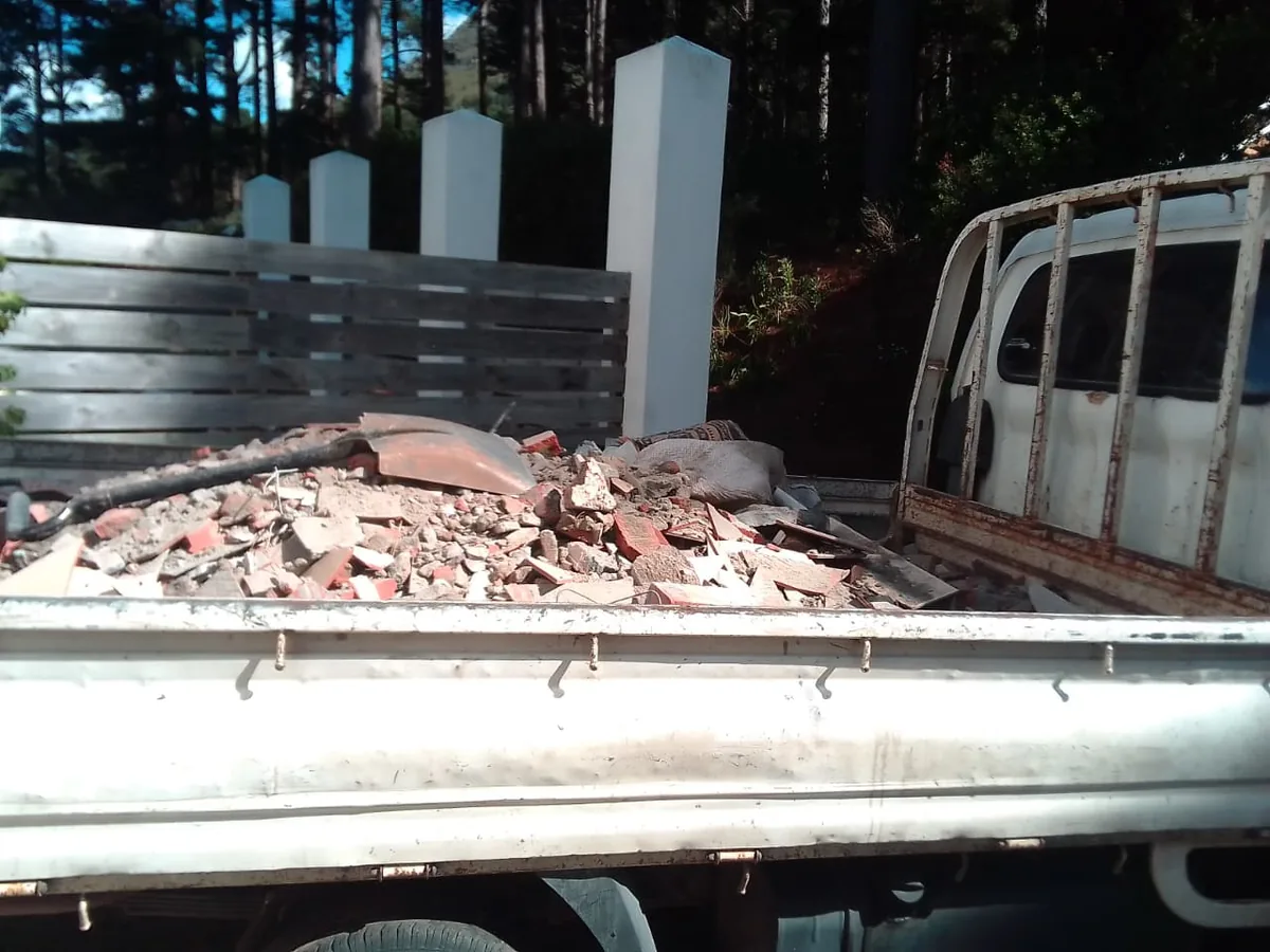 Rubble removal job in Cape Town — recent project 23